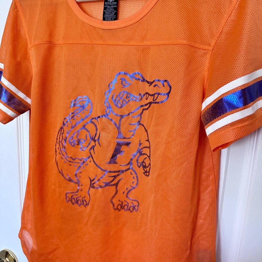 UF Gators Mesh T-Shirt Sz M - Picture 2 of 8